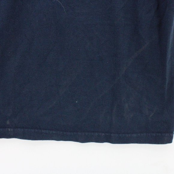 Vintage TCX Apparel Shirt Mens Navy Blue Auburn Football Graphic Cotton Medium - Picture 7 of 9